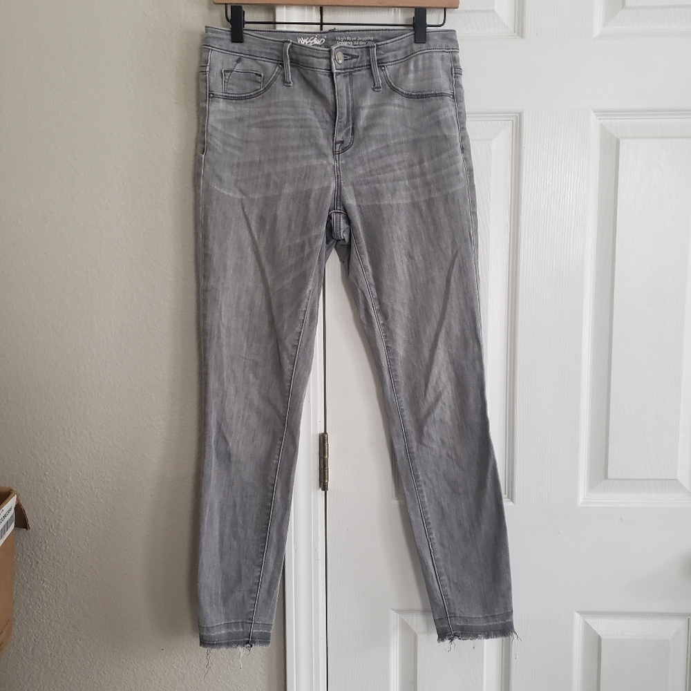 Mossimo grey high waisted jeggings